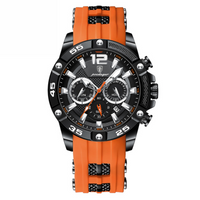 Black and Orange